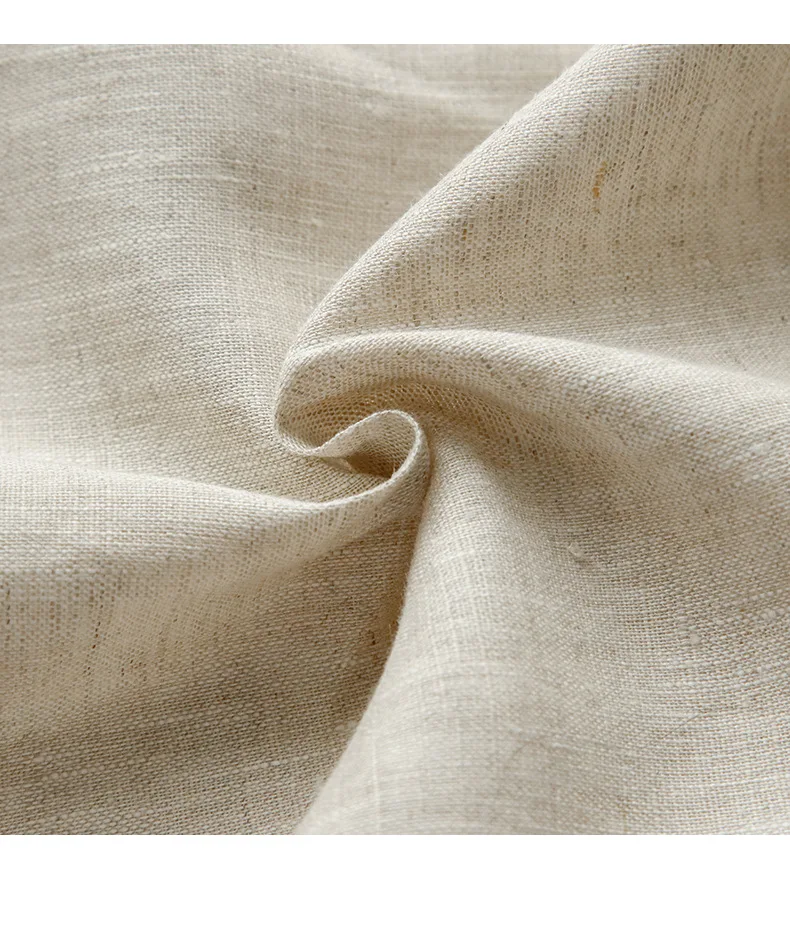 100% Linen Women's Drawstring Straight Skirt Spring/Summer New Arrival Elastic Waist Simple Casual Loose Woman Back Split Skirts