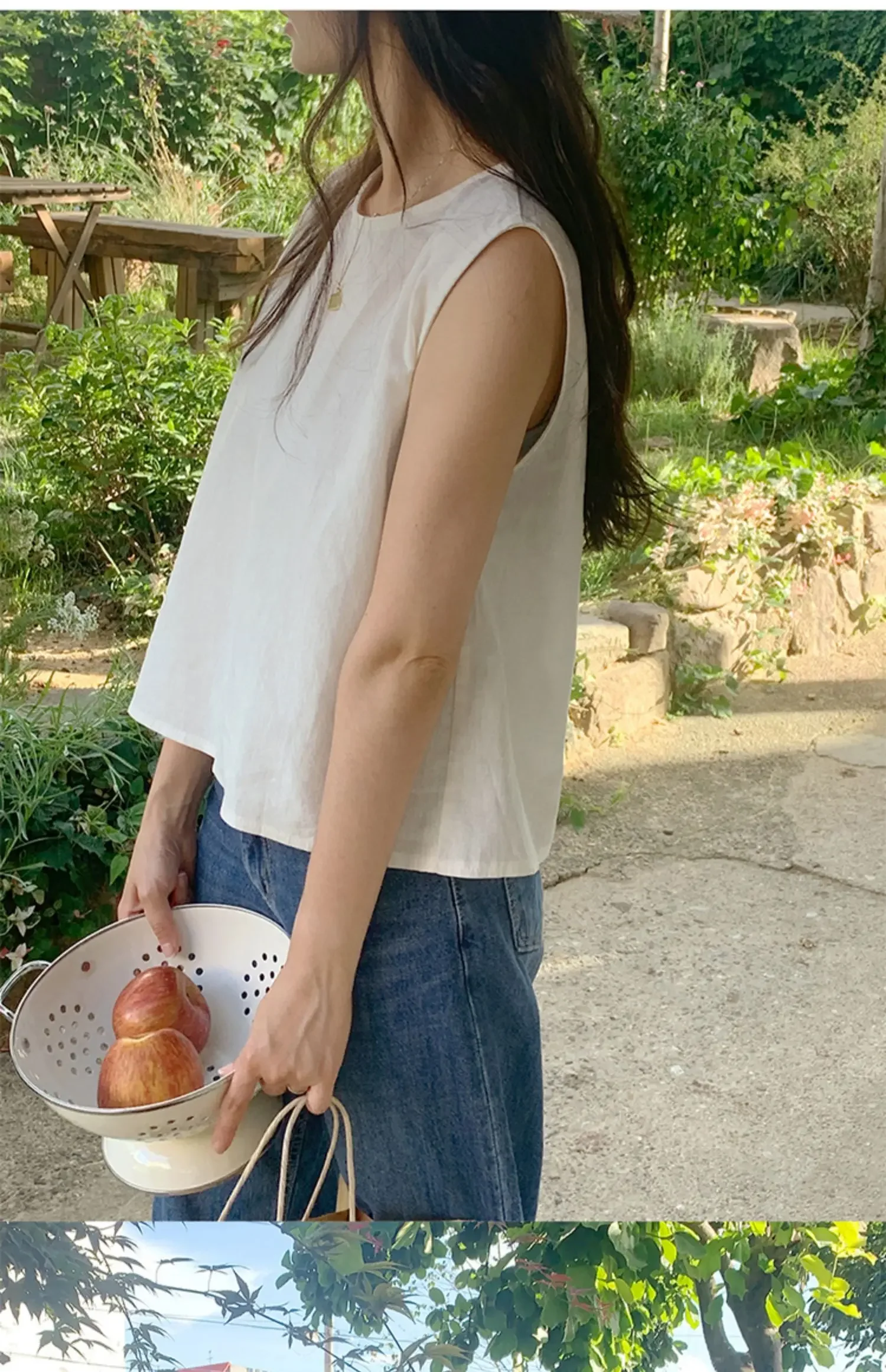 Cotton Linen Summer Hot Tops For Women Casual Sleeveless Back Button Up Korean Harajuku Tank Top Women Vintage Clothes