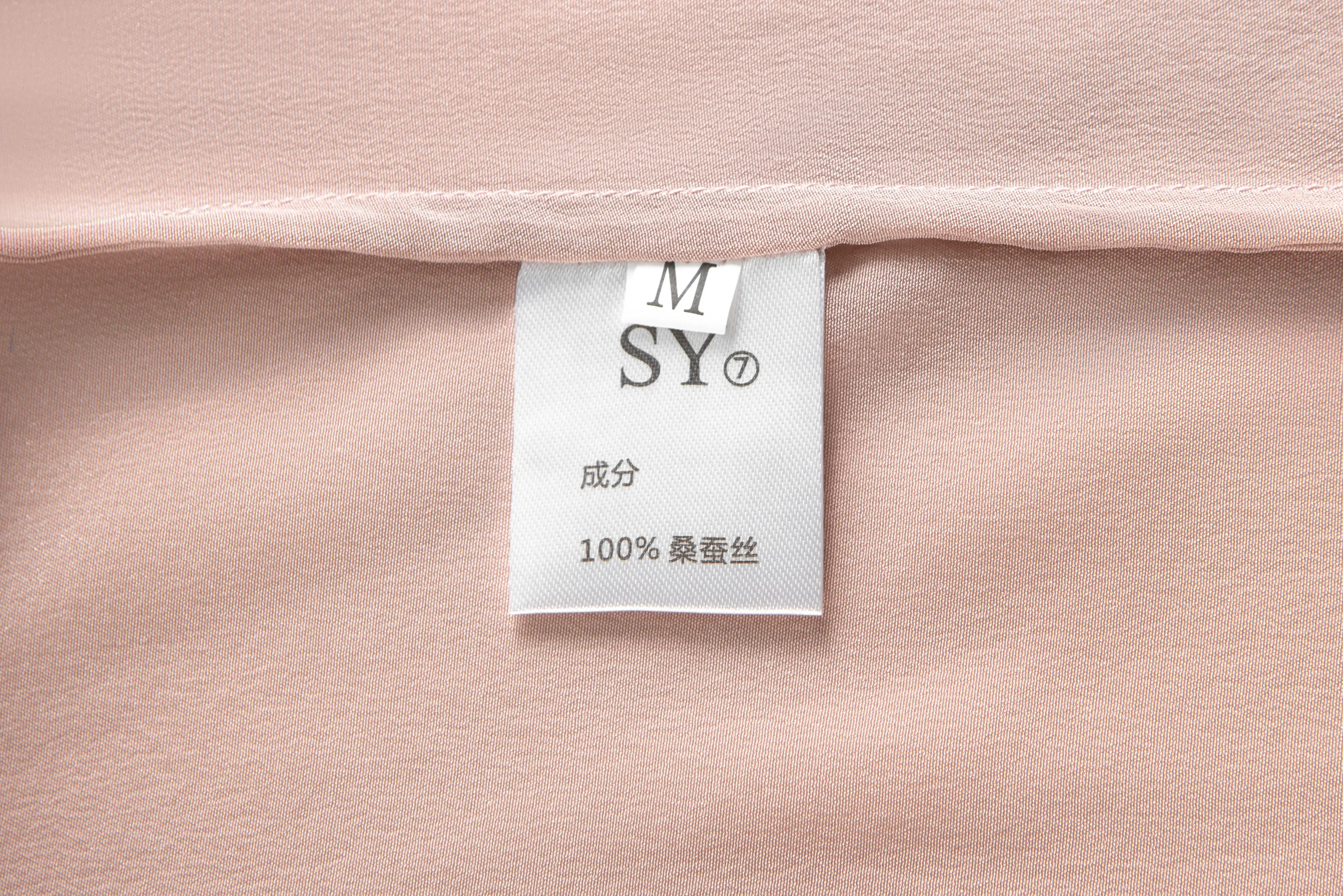 Women's Spring/Autumn New Palace Style 100% Natural Mulberry Silk 03 Crepe De Chine French Solid Long Sleeve Petal Collar Shirt