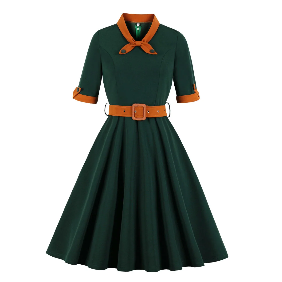 Plus Size Women Pin Up Casual Party Dress 2026 Summer Short Sleeve Retro Robe 60s 50s Vintage Rockabilly Swing Dress Vestidos