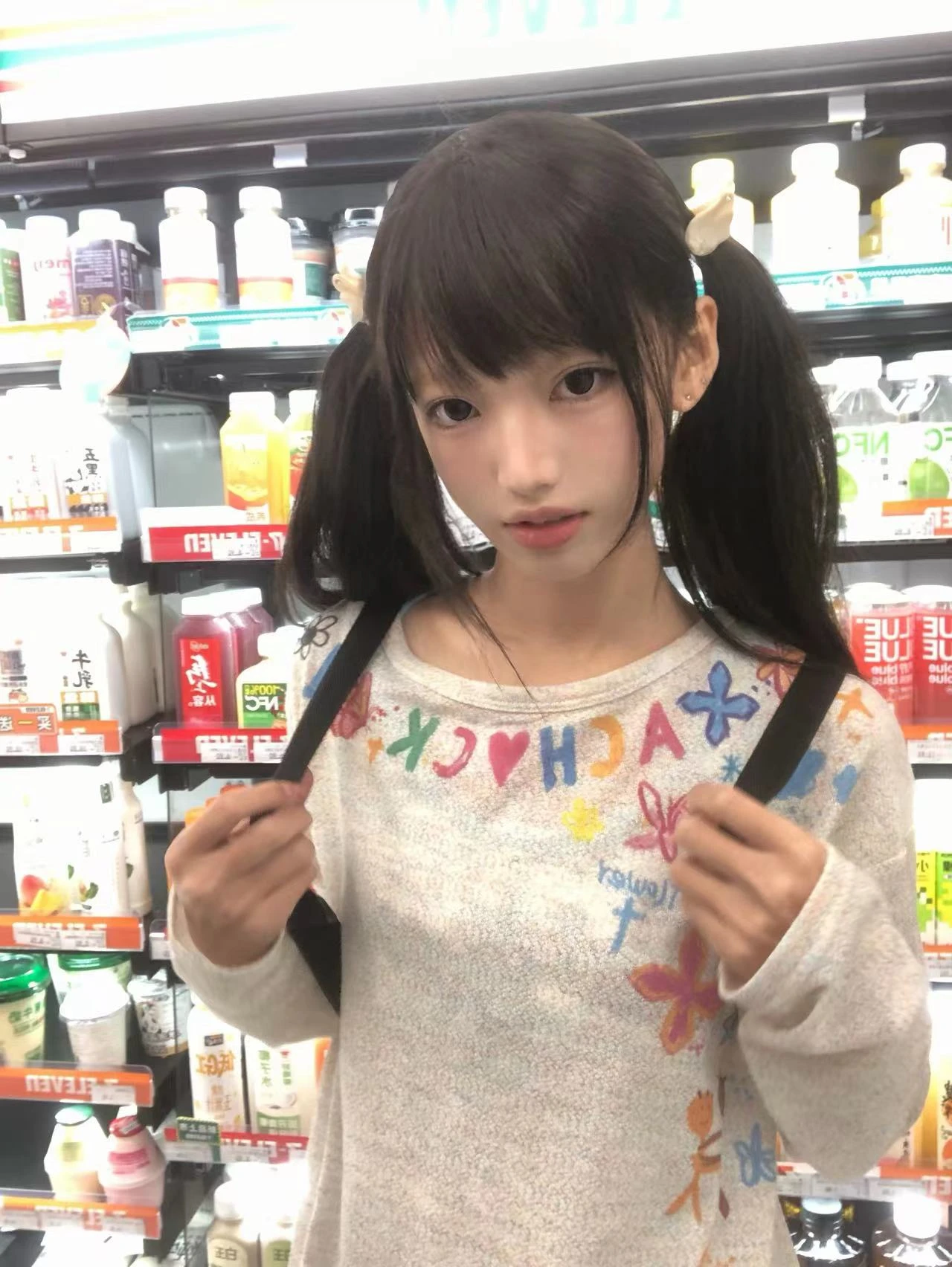 Karrram Japanese Y2k Letter Print T-shirt Vintage Harajuku Thin Knitted Tops 2000s Style Colorful Graffiti Knit T Shirt American
