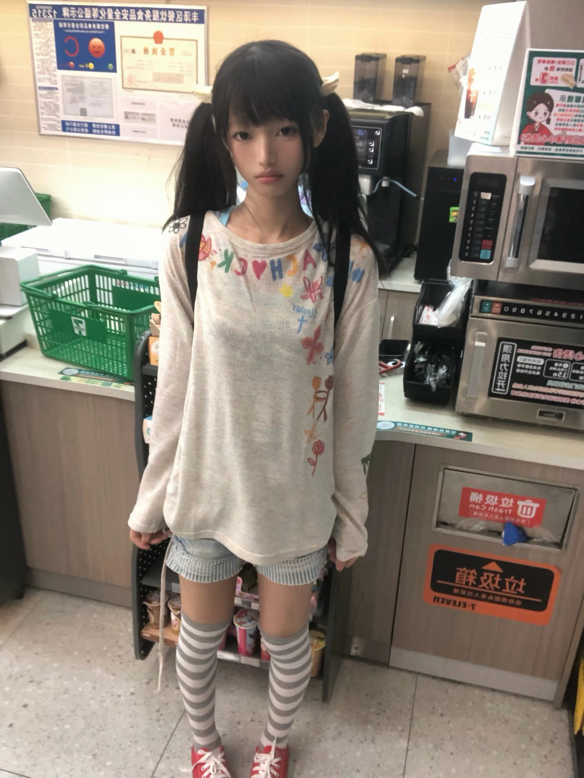Karrram Japanese Y2k Letter Print T-shirt Vintage Harajuku Thin Knitted Tops 2000s Style Colorful Graffiti Knit T Shirt American