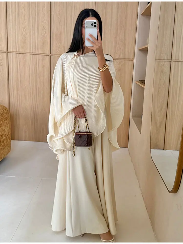 Romantic Graceful Shawl Dress Set Elegant Retro Gentle Date Women Spring Summer Formal Party Street Sophisticated Wear