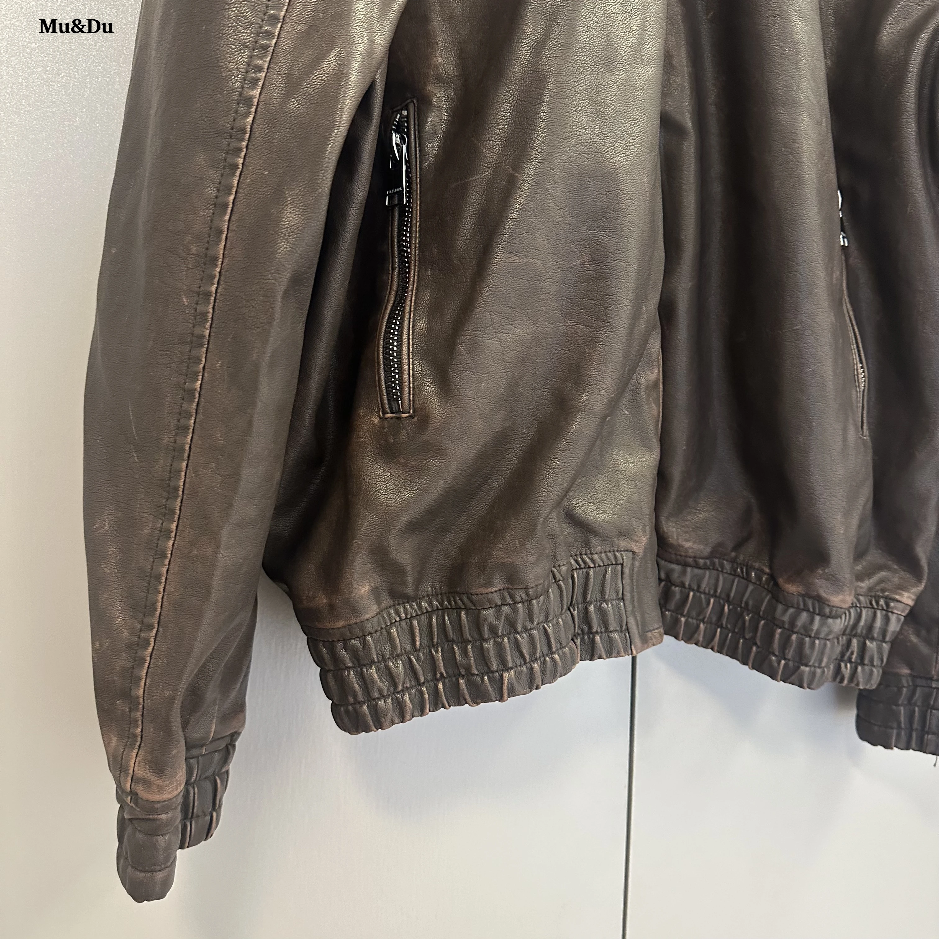 Chic Black Faux Leather Jackets Women Long Sleeve Oversize Coats Fashion 2026 Autumn Winter Bomber Outerwear Streetwear