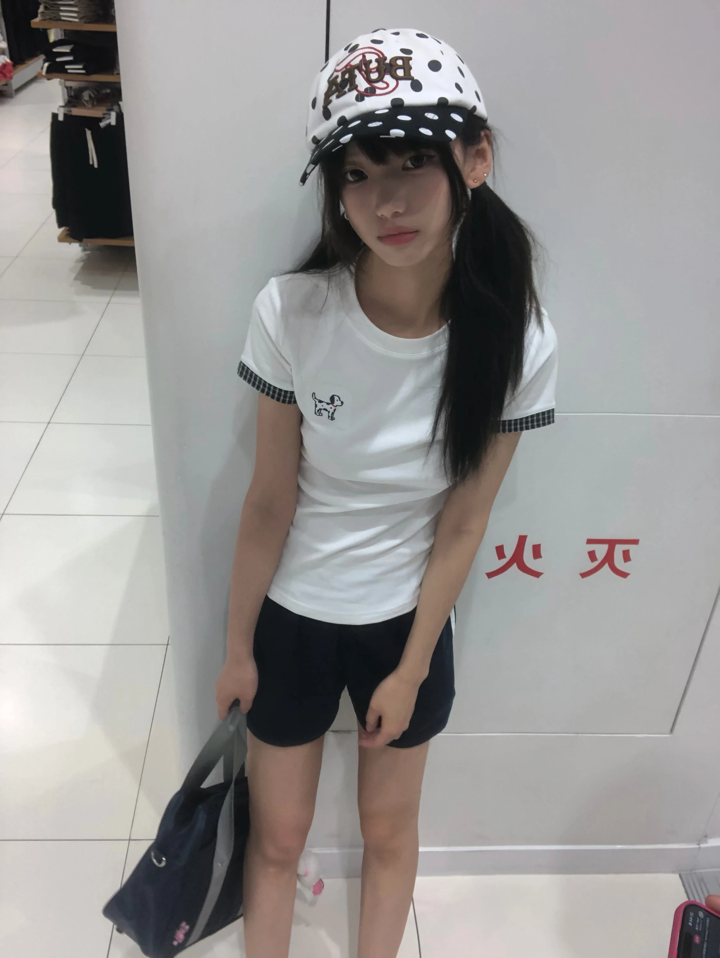 Karrram Japanese Y2k Puppy Embroidered T-shirt Vintage Harajuku Short Sleeve White T Shirt 2000s Style Cutecore Patchwork Tops