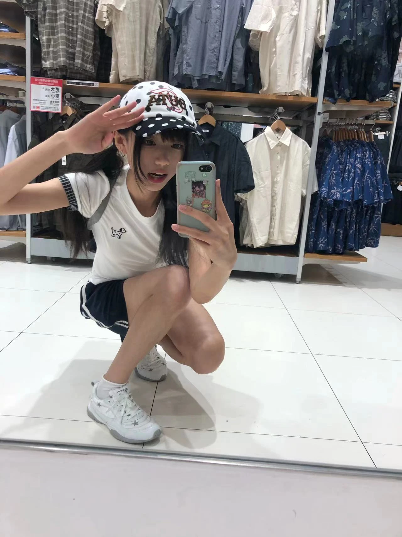 Karrram Japanese Y2k Puppy Embroidered T-shirt Vintage Harajuku Short Sleeve White T Shirt 2000s Style Cutecore Patchwork Tops