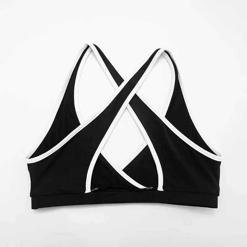 Matching 3 Piece Set Women Fall 2025 Cross-Strap Tank & V-Neck Long-Sleeve Top & Straight-Leg Pants Three-Piece Sporty Suit