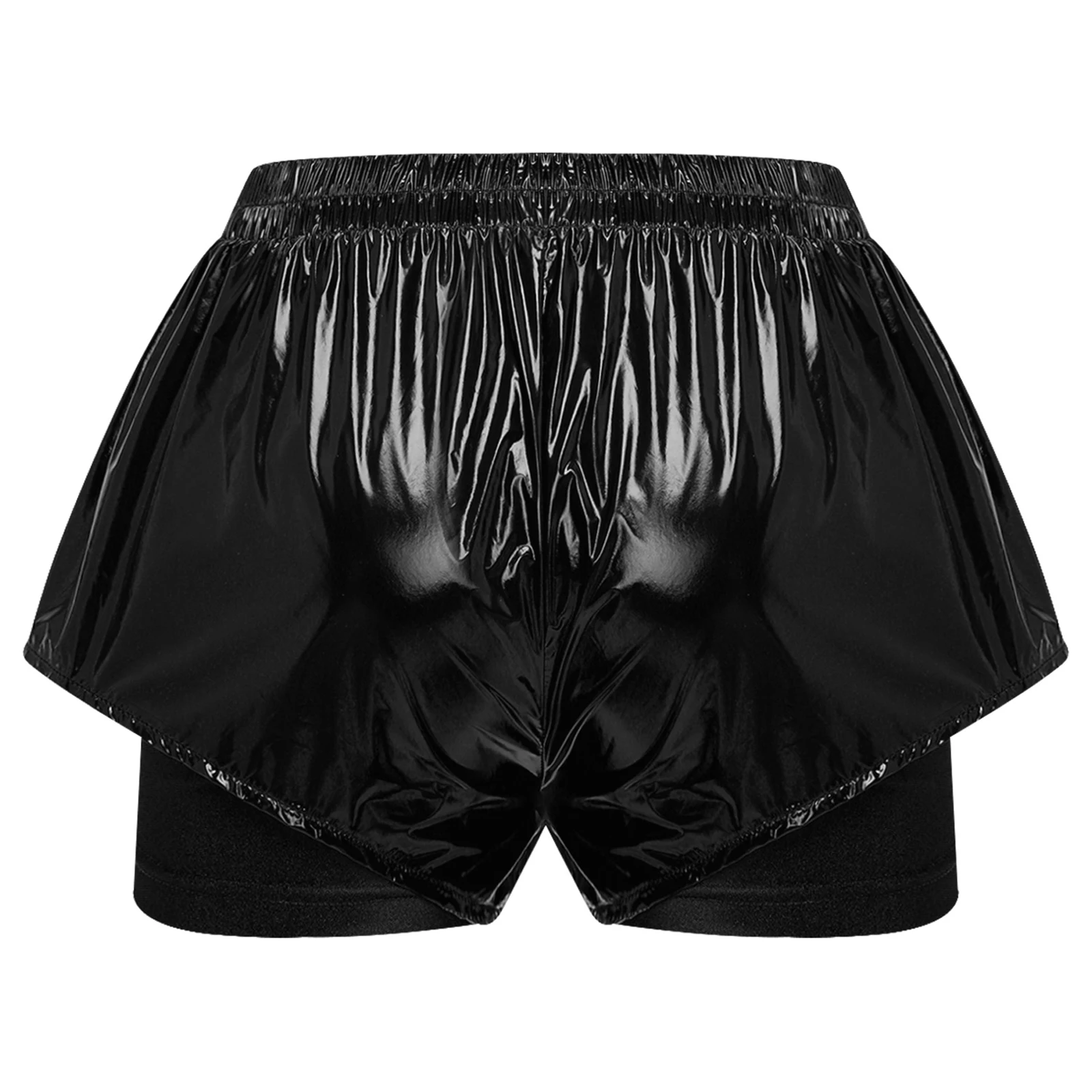 Women Waterproof Shorts Swim Trunks 2 in 1 Athletic Bottoms Running Cycling Sports Yoga Workout Sportswear Beach Pool Swimwear