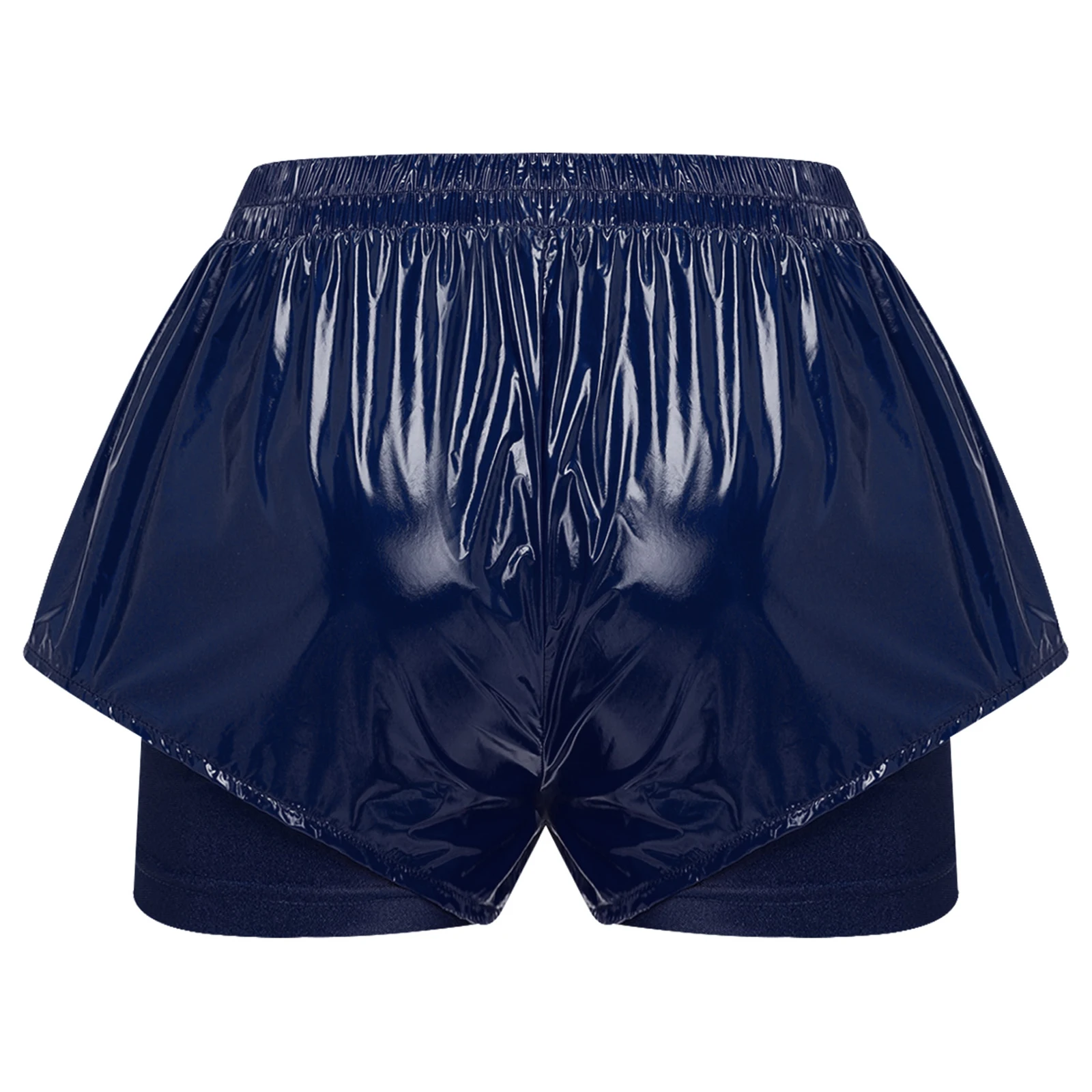 Women Waterproof Shorts Swim Trunks 2 in 1 Athletic Bottoms Running Cycling Sports Yoga Workout Sportswear Beach Pool Swimwear