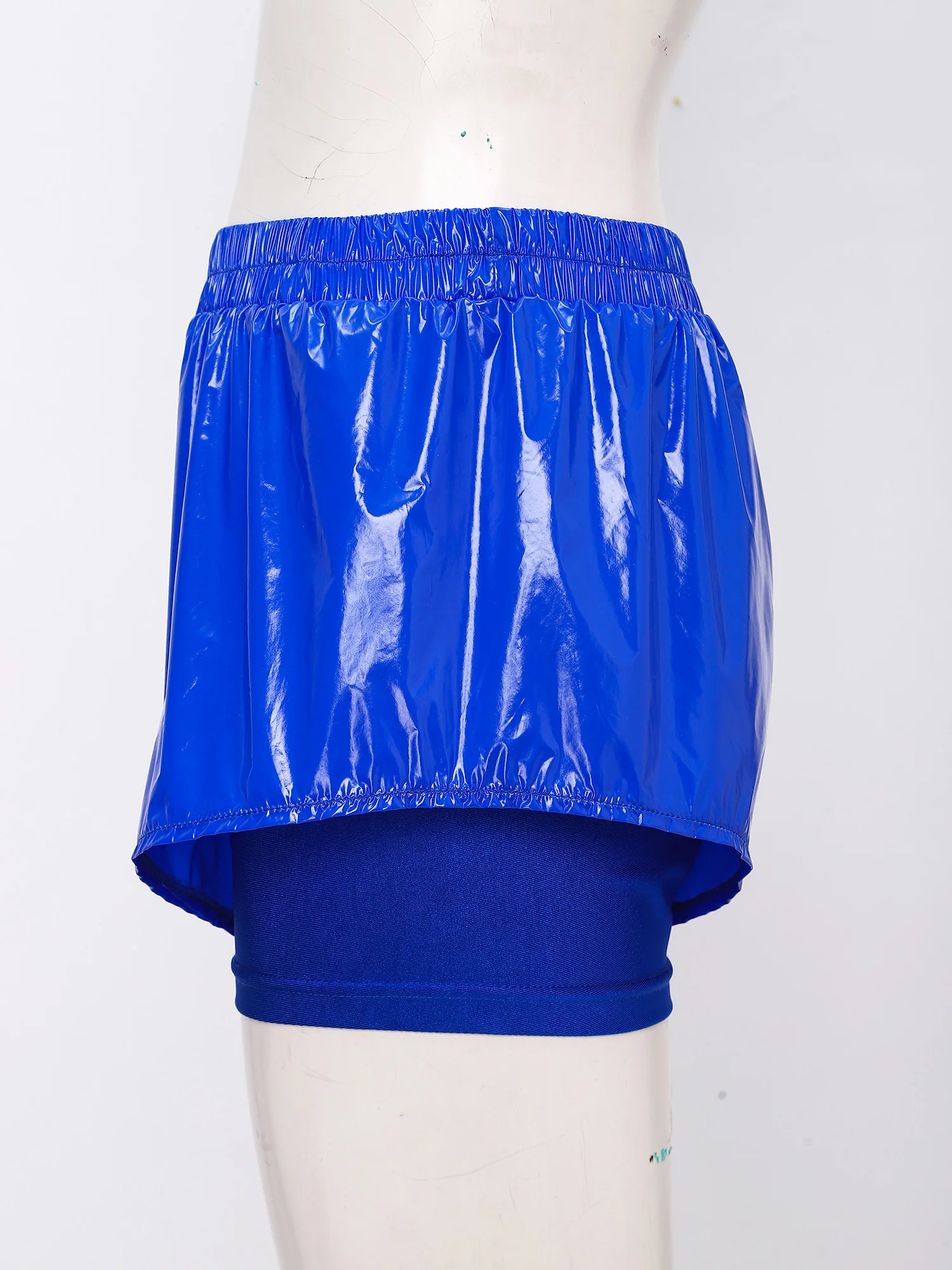 Women Waterproof Shorts Swim Trunks 2 in 1 Athletic Bottoms Running Cycling Sports Yoga Workout Sportswear Beach Pool Swimwear