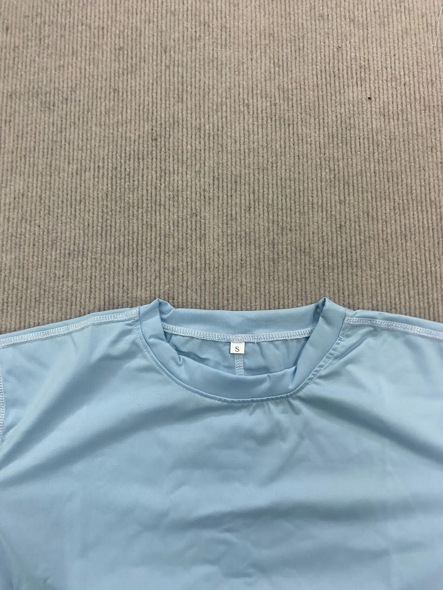 Y2K Fitness Top Short Sleeve Exposed Navel Casual Basic T Shirt for American and European Summer Sports Style