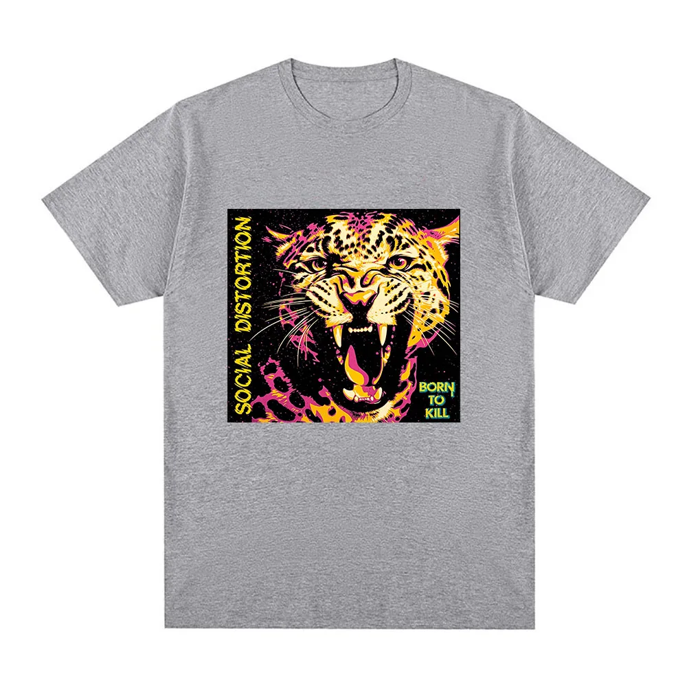 Social Distortion New Album Graphic Print Cotton T-shirt Fashion Women Men Unisex Casual Loose XS-2XL Tee Round Neck Tops Summer