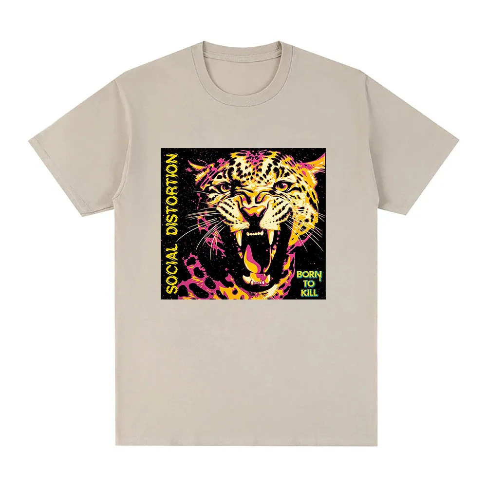 Social Distortion New Album Graphic Print Cotton T-shirt Fashion Women Men Unisex Casual Loose XS-2XL Tee Round Neck Tops Summer