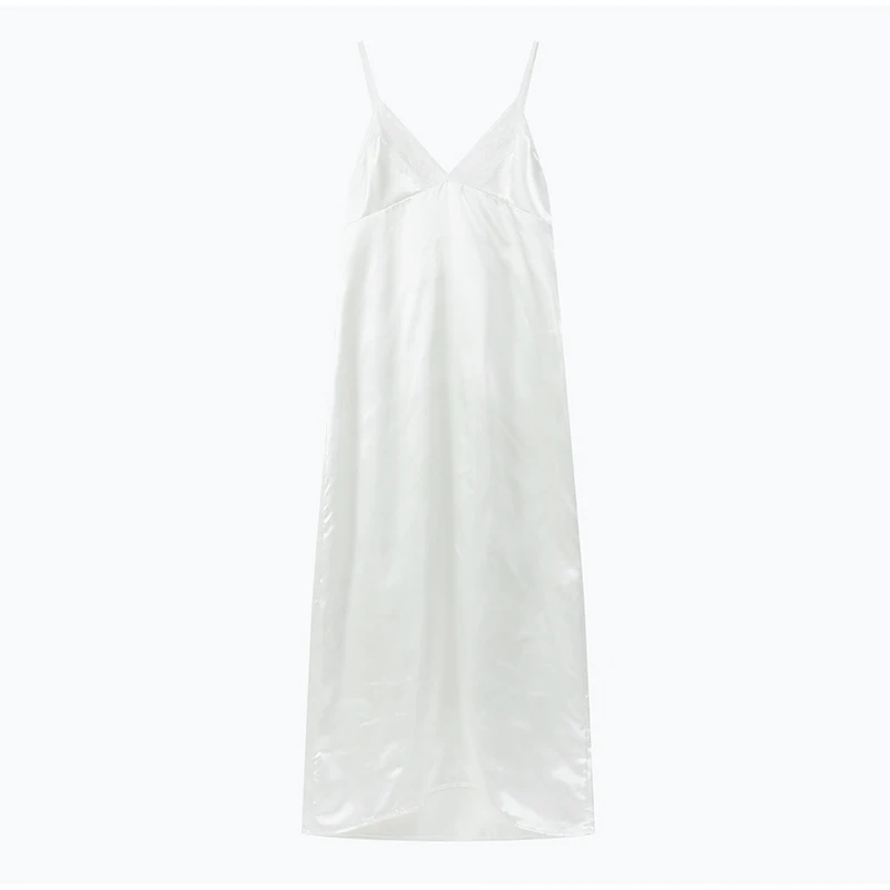 Women Solid White Ruffle Maxi Dress Fashion Lace Pleated Sleeveless Off-shoulder Long Dresses Lady 2026 Summer Holiday Robes Ne