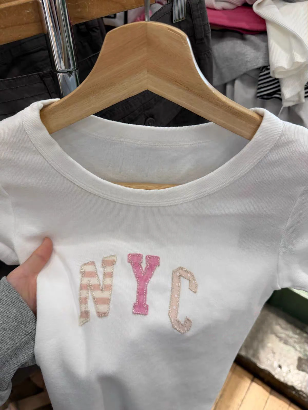 Letter Embroidery Slim Crop Top Women Summer O-neck Cotton Short Sleeve Tees Femme Casual Simple Sweet White Cropped Tshirts Y2k