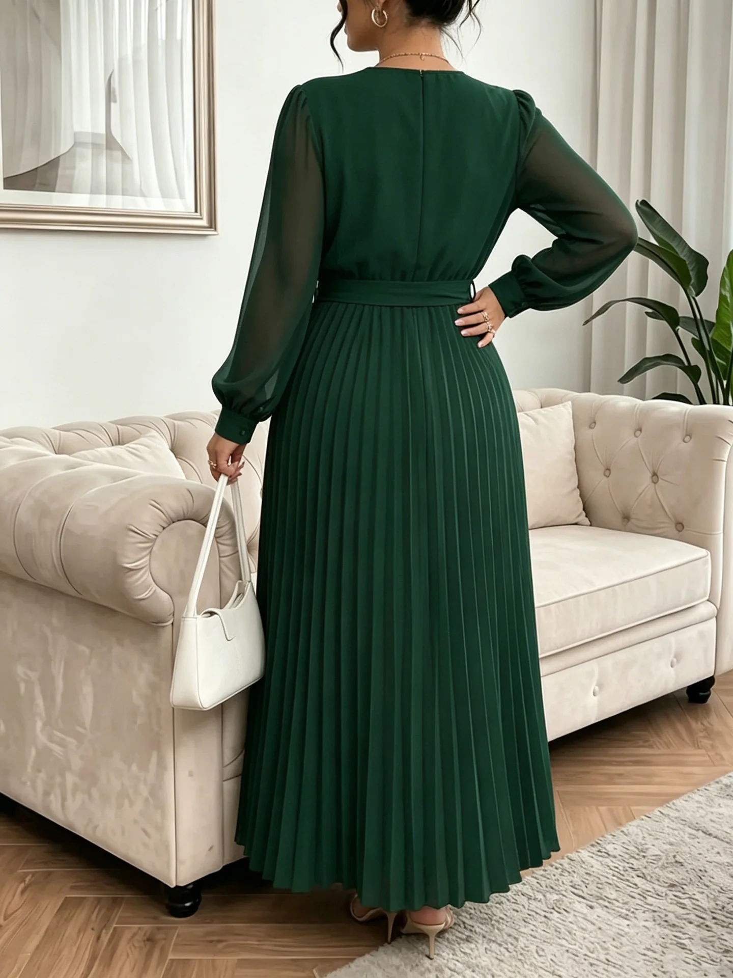 XL-4XL Plus Size Women Clothes Dresses Autumn Spring Robes Long Sleeve Street Style Casual 3XL Big Size Maxi Dress Oversized