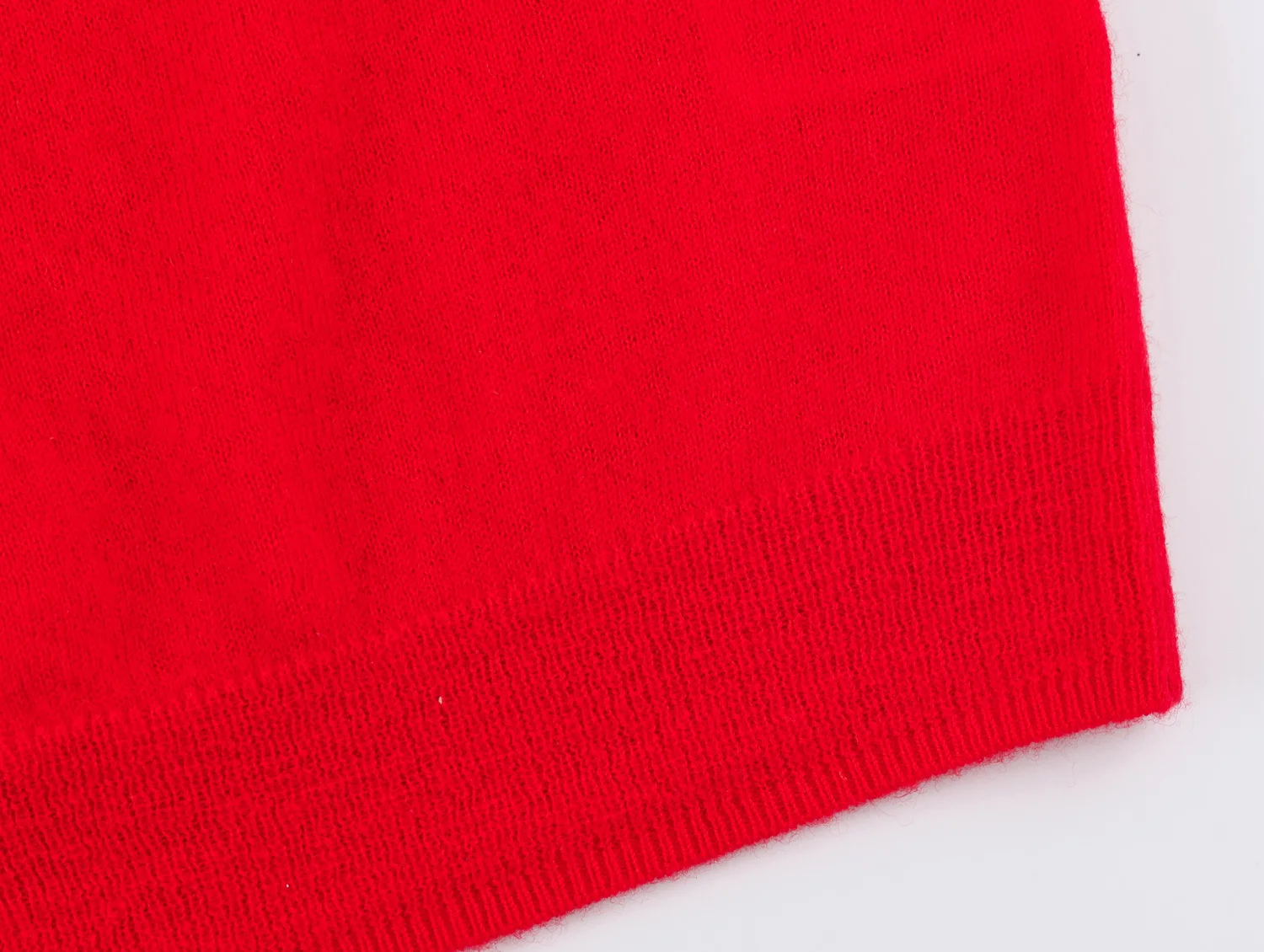 YENKYE New Autumn Women Red Deep V Neck Knit Cardigan Asymmetric Button Loose Long Sleeve Casual Sweater Coat