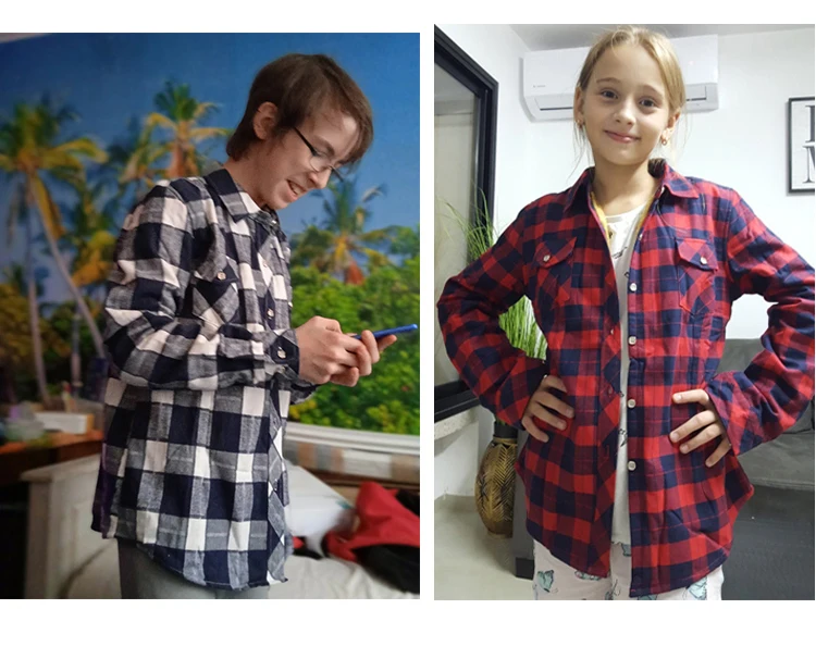 Velvet Thick Warm Women's Plaid Shirt, Female Long Sleeve Tops, M-5XL Winter Fleece Casual Check Blouse, Autumn Clothes T77710A