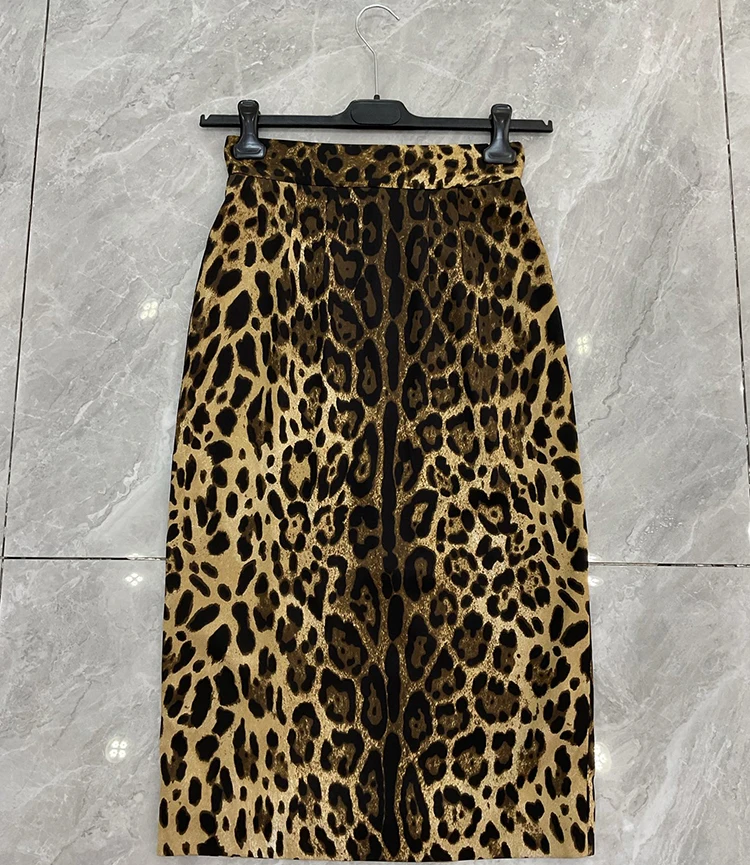 Seifrmann Casual printed silk skirt high waist versatile skirt 2026 autumn fashion women's new style