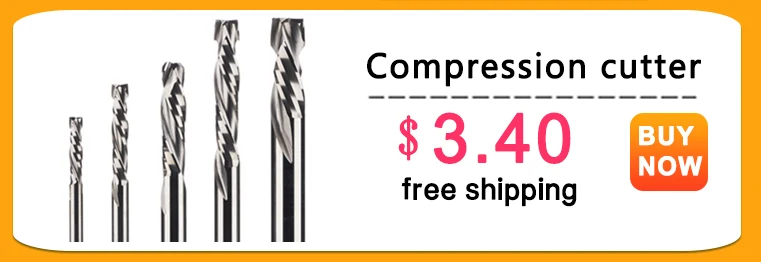Dreanique 3-Flute Wood Planer Bit 35mm 60mm Cutting Diameter 8mm 12mm Shank Spoilboard Surfacing Router Bit Insert Carbide Slab