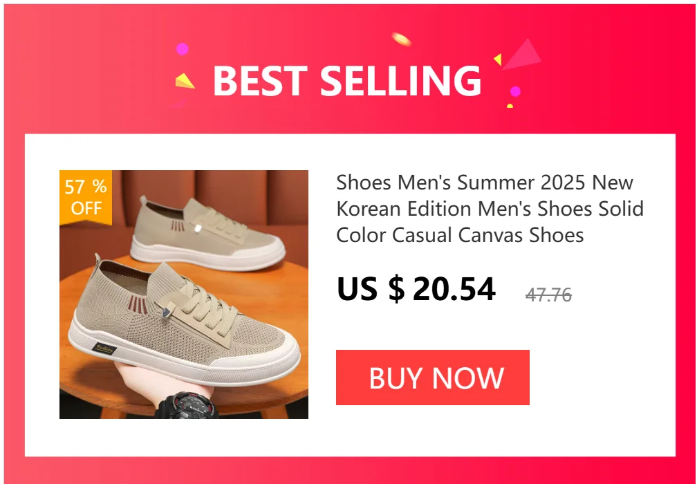 Hot Selling Men's Sports Shoes for Spring and Summer 2024, Casual Old Beijing Walking Shoes, Breathable Men's Cloth Shoes