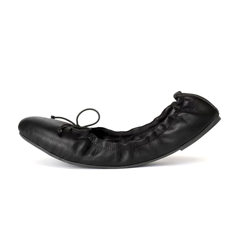 AIYUQI 2026 New Women's Flat Shoes Round Toe Comfortable Mary Jane Shoes Women Plus Size Spring and Autumn Ballet Female Shoes