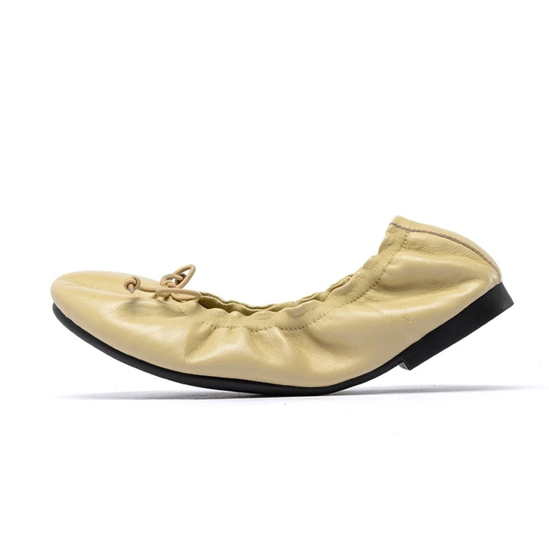 AIYUQI 2026 New Women's Flat Shoes Round Toe Comfortable Mary Jane Shoes Women Plus Size Spring and Autumn Ballet Female Shoes