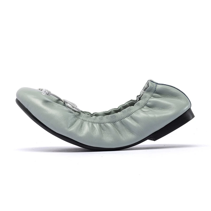 AIYUQI 2026 New Women's Flat Shoes Round Toe Comfortable Mary Jane Shoes Women Plus Size Spring and Autumn Ballet Female Shoes