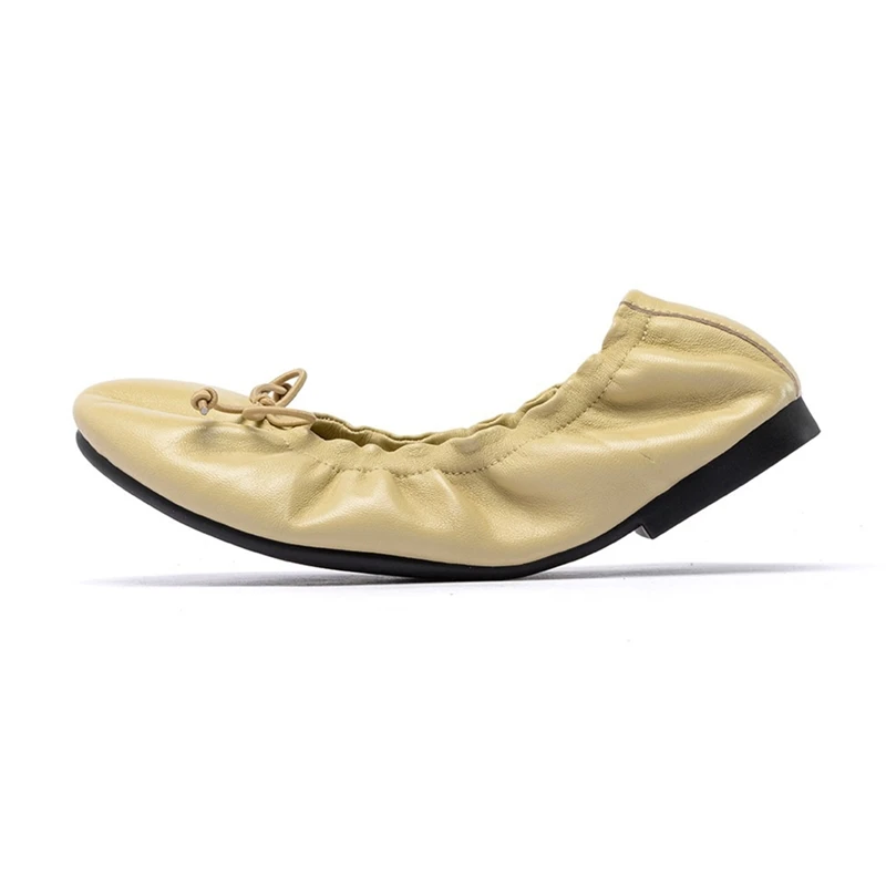 AIYUQI 2026 New Women's Flat Shoes Round Toe Comfortable Mary Jane Shoes Women Plus Size Spring and Autumn Ballet Female Shoes