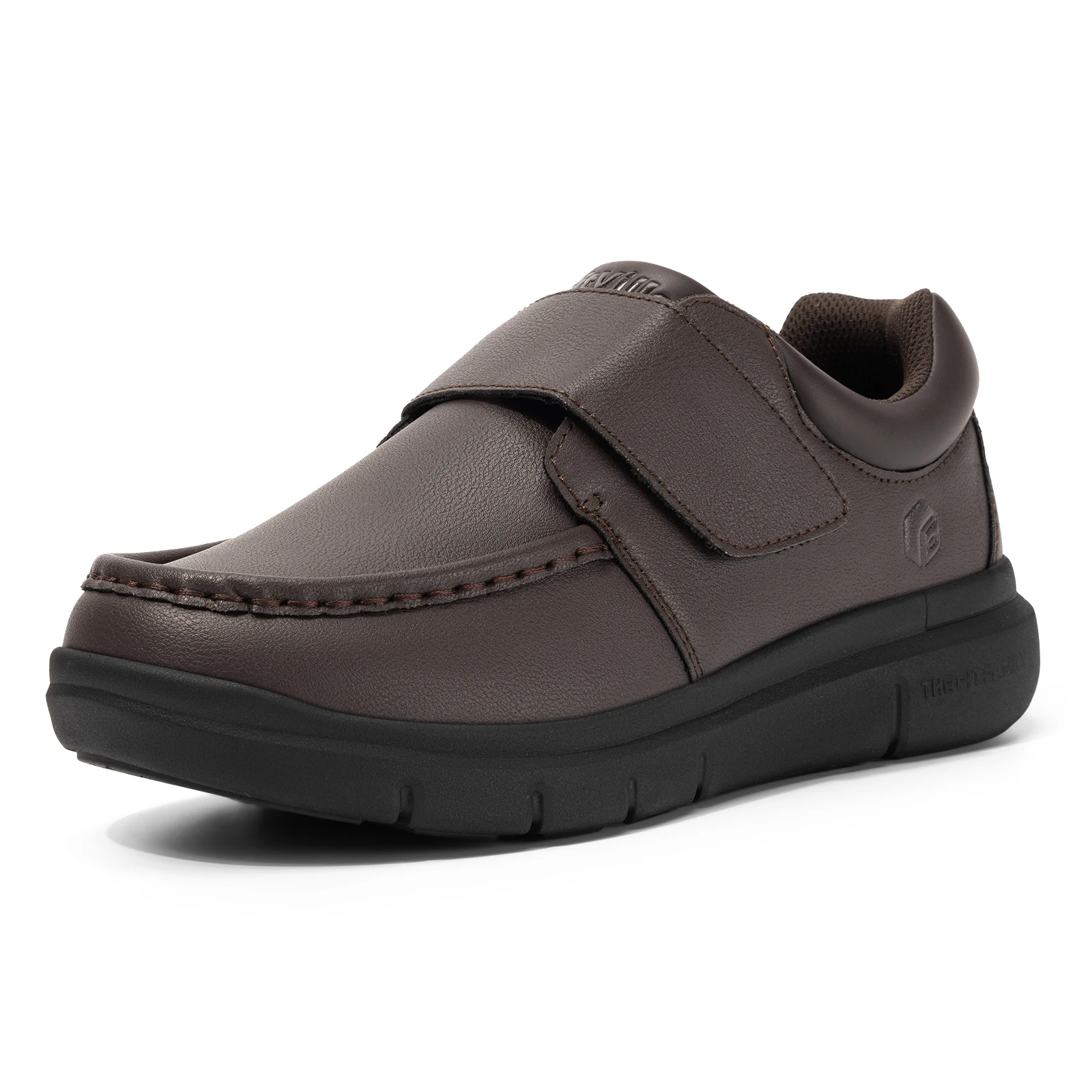Fitville Wide Diabetic Walking Shoes Comfortable Luxury Dress Business Shoes for Men Casual Sneakers Arche Support Breathable