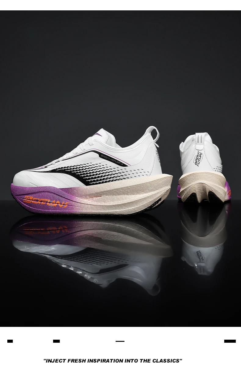 Men Running Shoes Carbon Board Marathon Speciality Sports Breathable Lightweight Women's Comfortable Athletic Sneakers