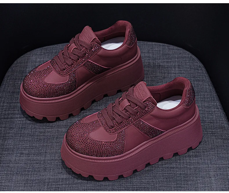CICIYANG Winter Sneakers Platform Women Genuine Leather 2025 Autumn New Women German Training Shoes Non-slip Sneakers for Ladies