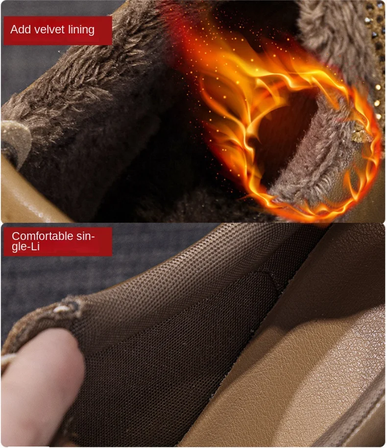 CICIYANG Winter Sneakers Platform Women Genuine Leather 2025 Autumn New Women German Training Shoes Non-slip Sneakers for Ladies