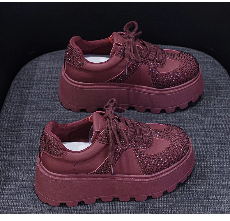 CICIYANG Winter Sneakers Platform Women Genuine Leather 2025 Autumn New Women German Training Shoes Non-slip Sneakers for Ladies
