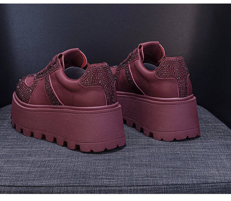 CICIYANG Winter Sneakers Platform Women Genuine Leather 2025 Autumn New Women German Training Shoes Non-slip Sneakers for Ladies