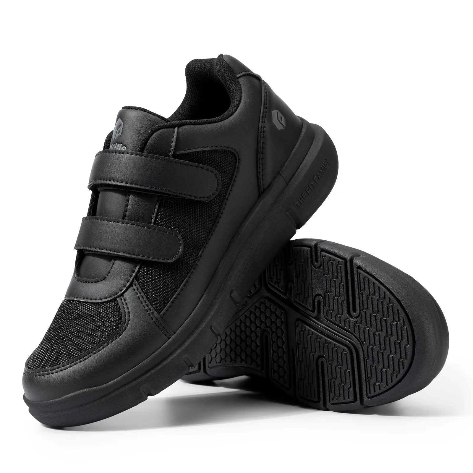 FitVille Men'S Diabetic Shoes Extra Wide 4E Senior Shoe Relieve Neuropathy Suitable For Swollen Foot Pain With Arch Support