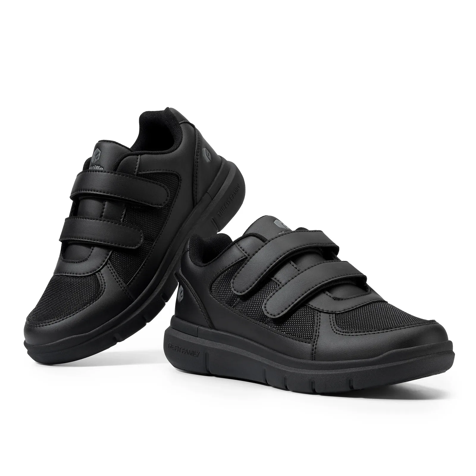FitVille Men'S Diabetic Shoes Extra Wide 4E Senior Shoe Relieve Neuropathy Suitable For Swollen Foot Pain With Arch Support