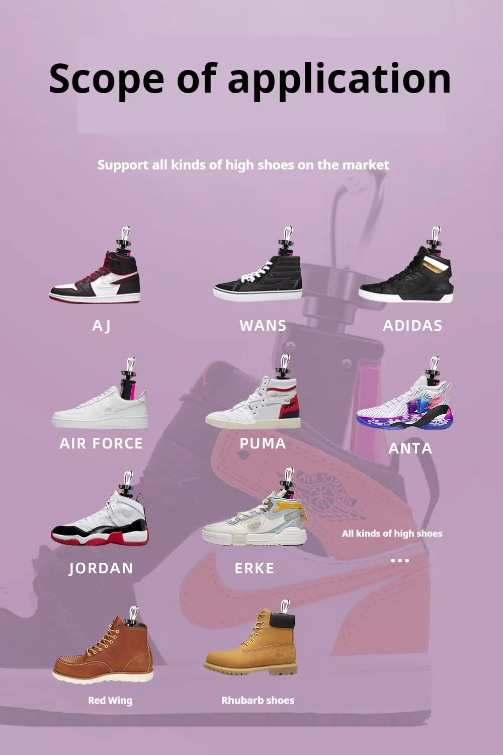 1Pair/2Pcs New High Top Shoe Stretcher Men Women Adjustable Length Width Shoe Tree Boots Sneakers Shoe Stretchers Shoe Trees