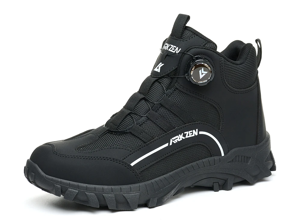 Male Indestructible Shoes Composite Toe Protection Shoes Security Puncture-Proof Work Sneakers Safety Boot for Engineers Men