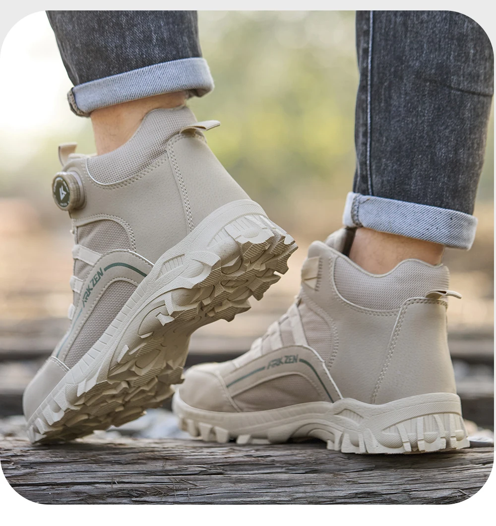 Male Indestructible Shoes Composite Toe Protection Shoes Security Puncture-Proof Work Sneakers Safety Boot for Engineers Men