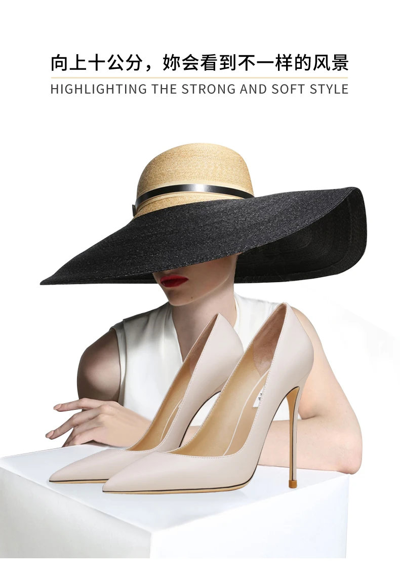 Luxury Heels for women 2025 Real Leather Elegant Women Shoes With Low Heel White Matte Pumps Pointed Ladies Prom Shoes Women