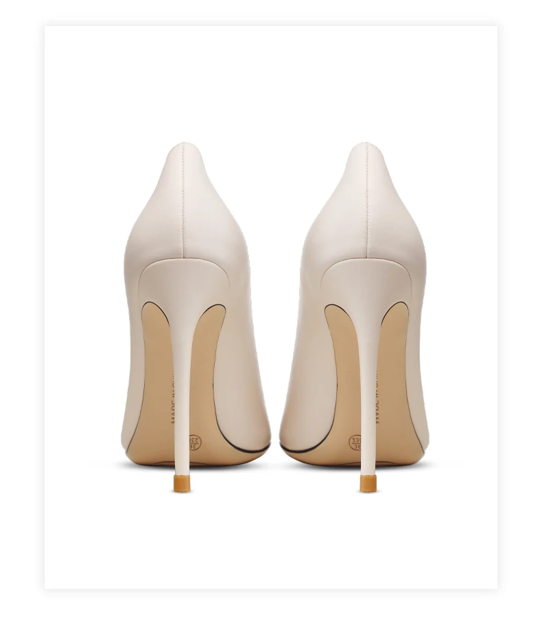 Luxury Heels for women 2025 Real Leather Elegant Women Shoes With Low Heel White Matte Pumps Pointed Ladies Prom Shoes Women