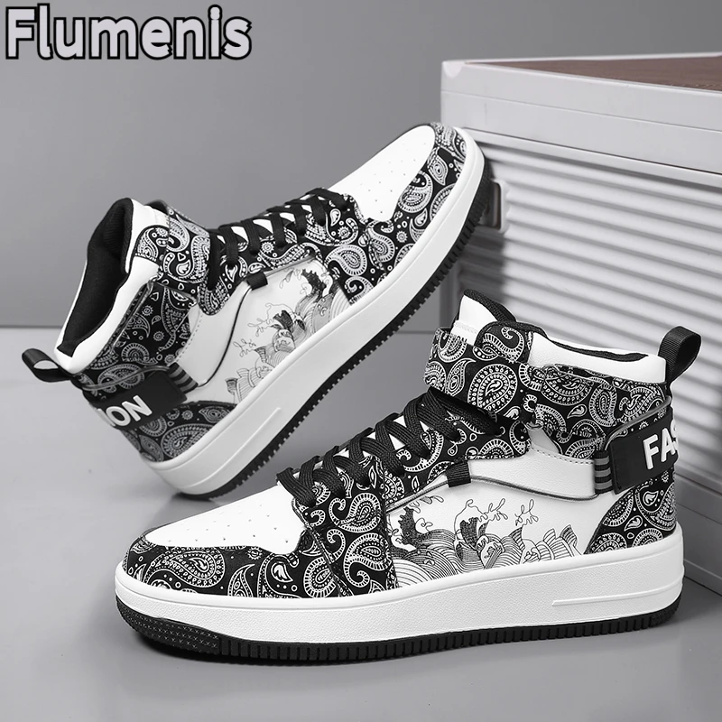 Men's Retro Street Shoes, Fashionable Skateboarding Shoes, Couple's Casual Shoes, Suitable for Both Men and Women's Tennis