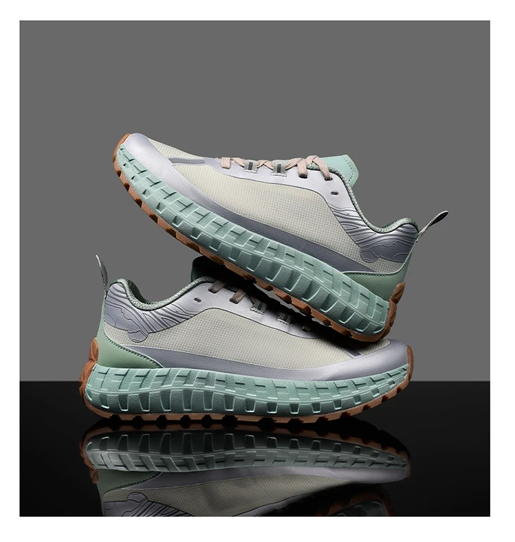 VIPOL Outdoor running shoes for men, high-quality cross-country sports casual shoes, netted mountaineering trendy shoes