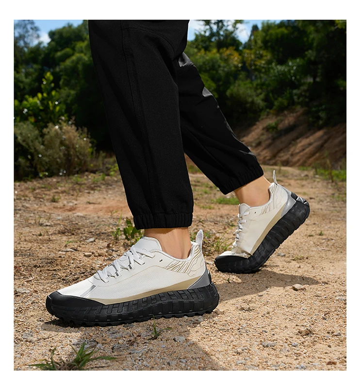 VIPOL Outdoor running shoes for men, high-quality cross-country sports casual shoes, netted mountaineering trendy shoes