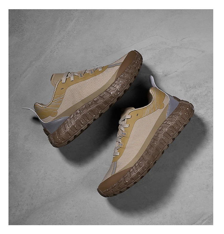 VIPOL Outdoor running shoes for men, high-quality cross-country sports casual shoes, netted mountaineering trendy shoes