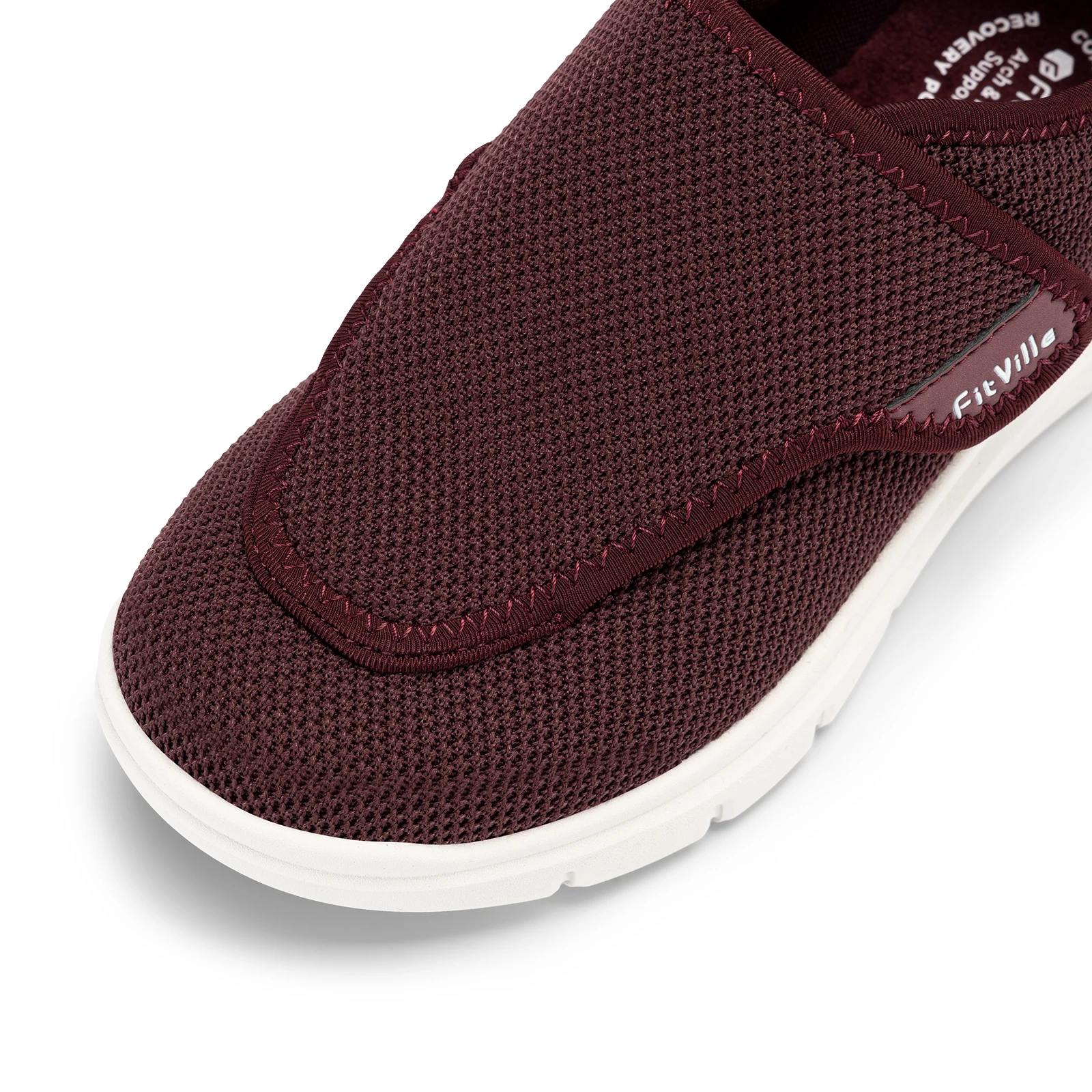 Fitville Wide Width Women's Diabetic Shoes Walking Shoes Casual Breathable for Elderly Swollen Feet Foot Pain Relief Neuropathy