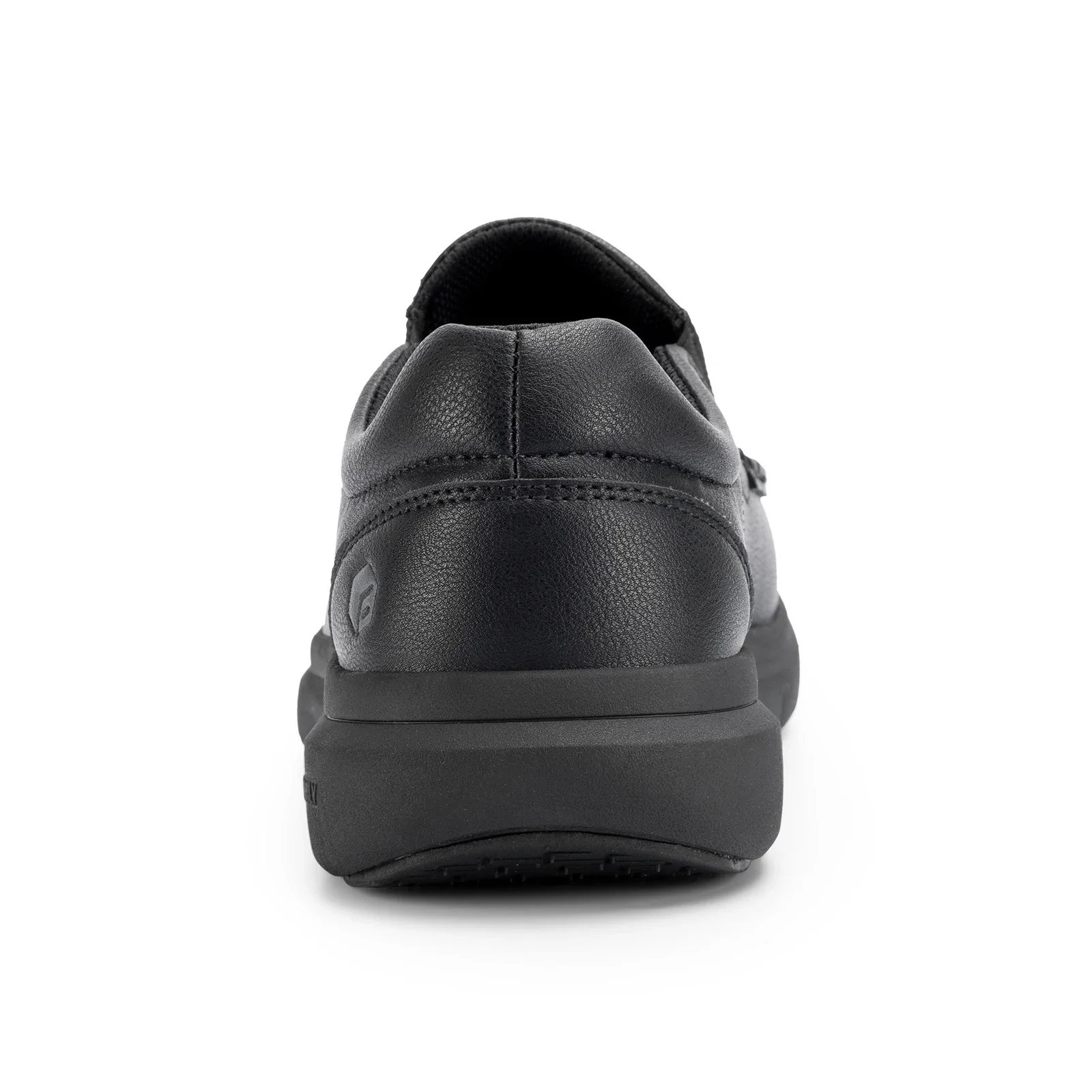 Fitville Men'S Slip-On Shoes Wide Width Leather Casual Shoes Lightweight For Swollen Feet With Arch Support Pain Relief