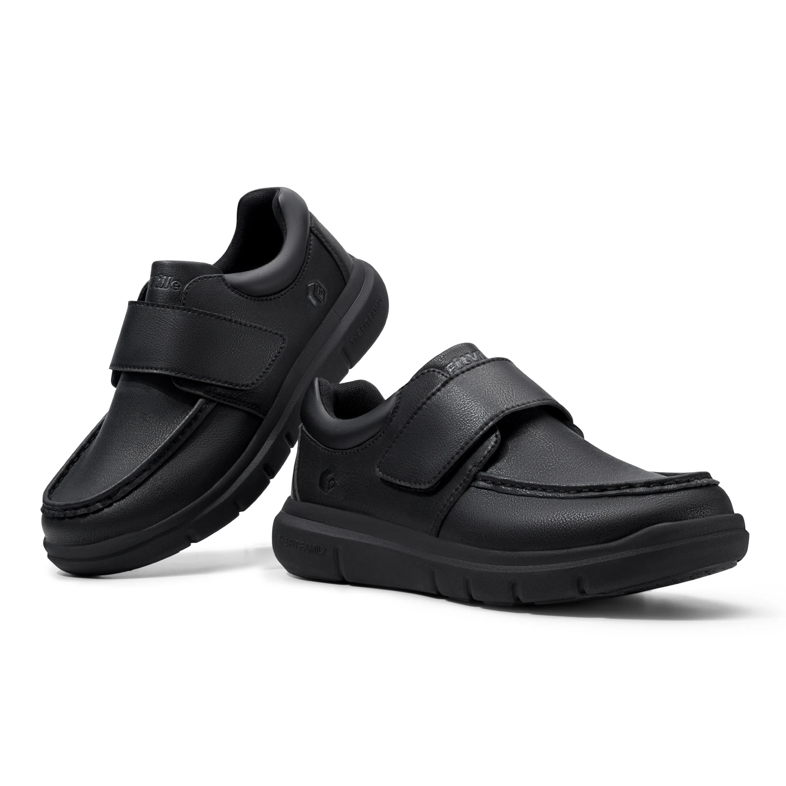 FitVille Wide Fit Men's Leather Shoes Diabetic Walking Shoes Oxford Shoes Formal Business Shoe Comfortable All Day Wear