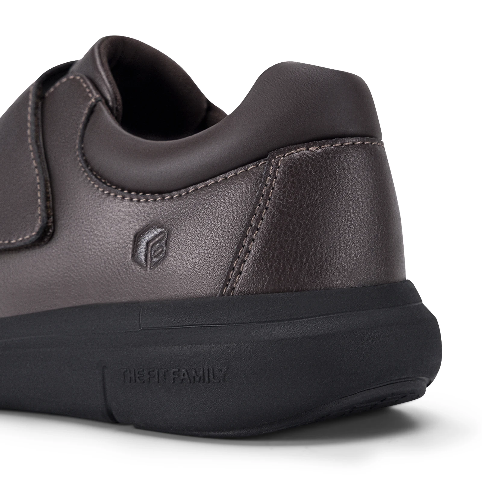 FitVille Wide Fit Men's Leather Shoes Diabetic Walking Shoes Oxford Shoes Formal Business Shoe Comfortable All Day Wear
